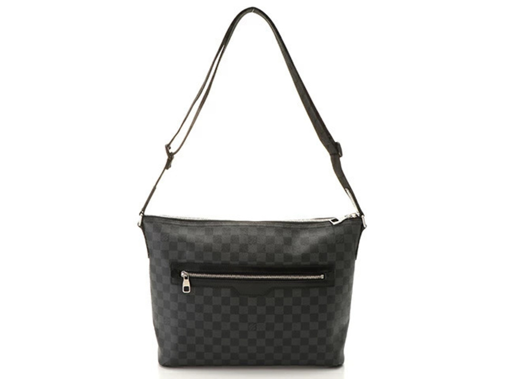 LOUIS VUITTON Mick Damier Graphite Black Shoulder Bag